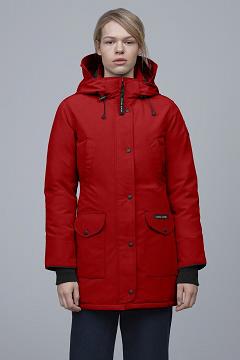 Chamarras Canada Goose Mujer México - Trillium Abrigos Rojos Oscuro XP0513824